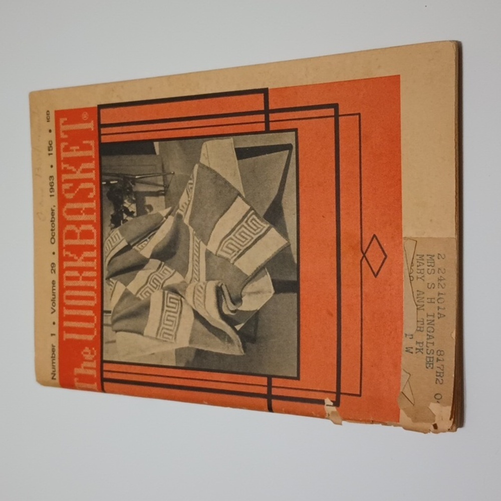 VTG October 1963 The Workbasket Crafting Magazine